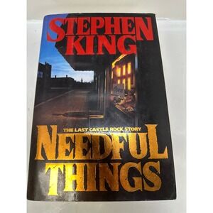 Stephen King Needful‎ Things TRUE 1st Edition $24.95 VIKING Excellent Copy HCDJ